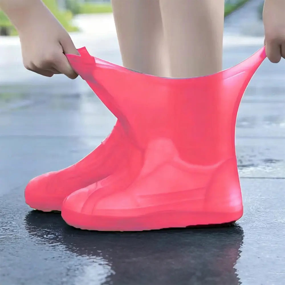 【2 para za 18 €】Spriječi da ti se tenisice smoče! Izdržljive vodootporne navlake za obuću: neklizajuće i sklopive – savršene za nošenje u torbi 🌧️
