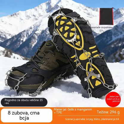 🔥 Protuklizne dereze prikladne za planinarske cipele i sve vrste obuće