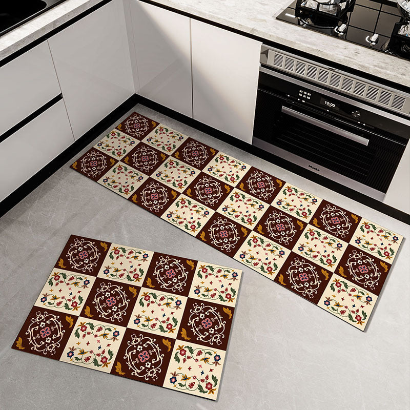🔥【40cm × 60cm + 40cm × 120cm】🏠 Super upijajuća prostirka za pod, protuklizna, brzo se suši, lijepa i praktična – za dom