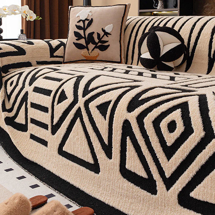 🎉Posebna ponuda! 🛋️Mekane i protuklizne plišane navlake za kauč【180 × 130 cm】
