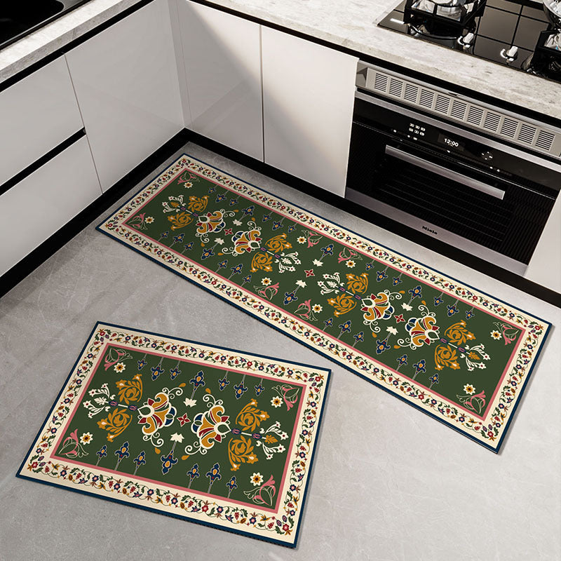 🔥【40cm × 60cm + 40cm × 120cm】🏠 Super upijajuća prostirka za pod, protuklizna, brzo se suši, lijepa i praktična – za dom