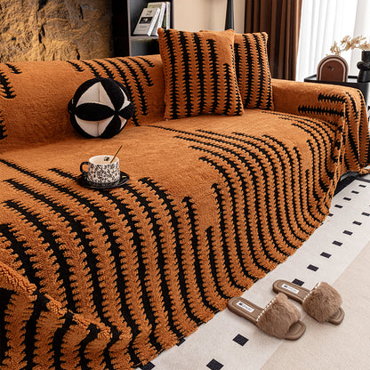 🎉Posebna ponuda! 🛋️Mekane i protuklizne plišane navlake za kauč【180 × 130 cm】