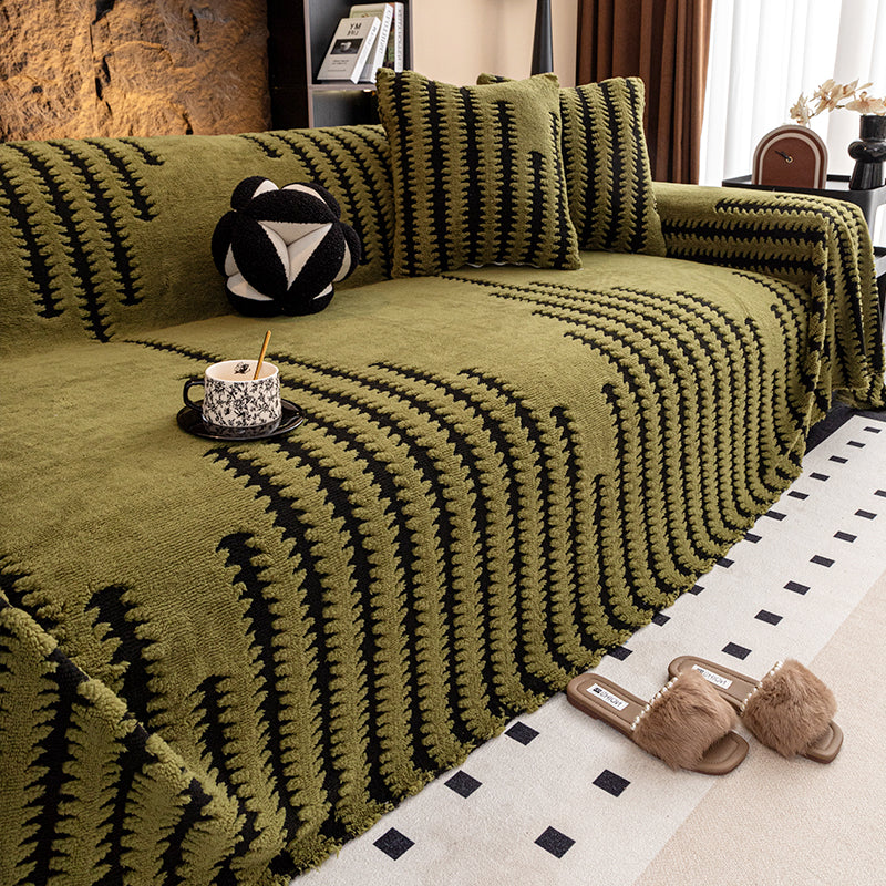 🎉Posebna ponuda! 🛋️Mekane i protuklizne plišane navlake za kauč【180 × 130 cm】