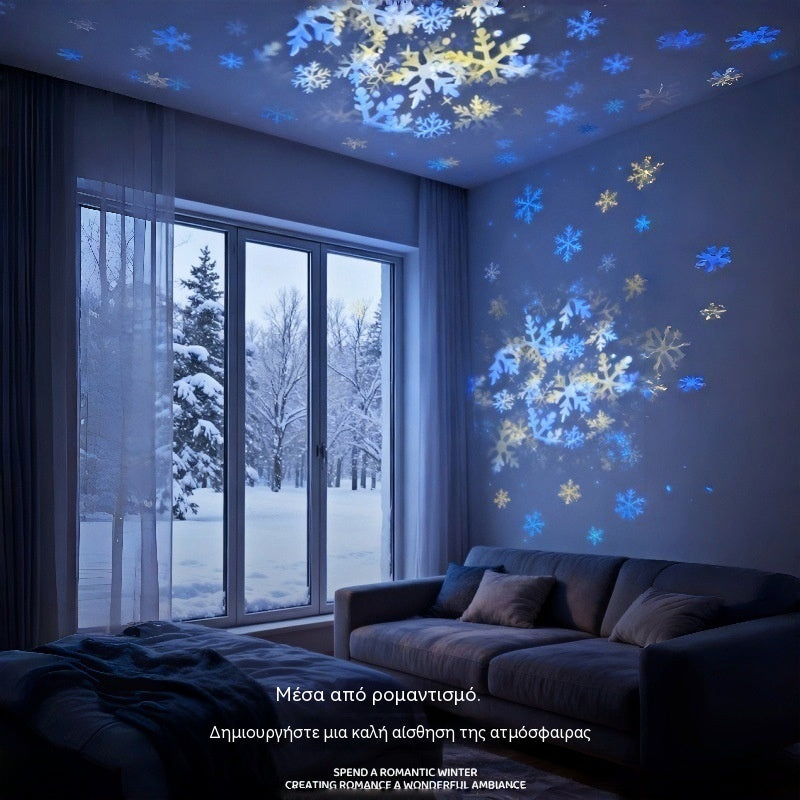 💖🌙 [U pola cijene] Rotirajuća LED projekcijska svjetiljka, model 2026 ☁️🔥✨