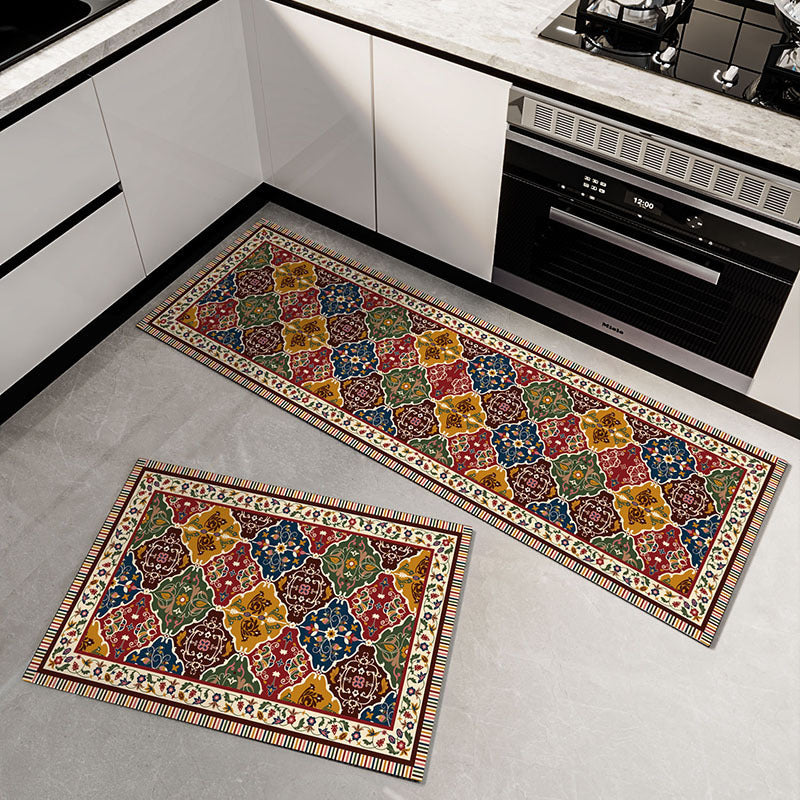 🔥【40cm × 60cm + 40cm × 120cm】🏠 Super upijajuća prostirka za pod, protuklizna, brzo se suši, lijepa i praktična – za dom