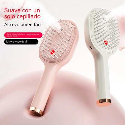 【50%OFF】💖💨Češalj s funkcijom prskanja jednim gumbom za učinkovito sprječavanje zapetljavanja kose.