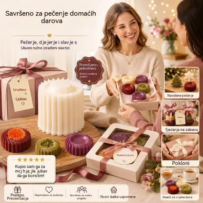 💥Kupite 2, dobijte 2 gratis—Set od četiri dijela! ✨😍Kreativni odvojivi kalup za pečenje s dvostrukom glavom