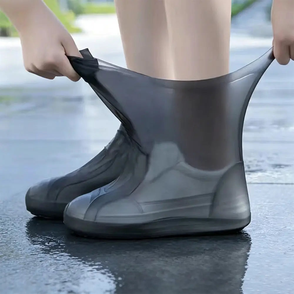 【2 para za 18 €】Spriječi da ti se tenisice smoče! Izdržljive vodootporne navlake za obuću: neklizajuće i sklopive – savršene za nošenje u torbi 🌧️