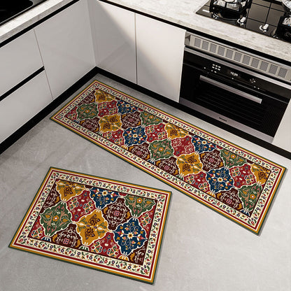 🔥【40cm × 60cm + 40cm × 120cm】🏠 Super upijajuća prostirka za pod, protuklizna, brzo se suši, lijepa i praktična – za dom