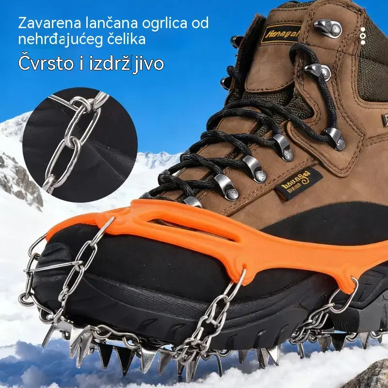 🔥 Protuklizne dereze prikladne za planinarske cipele i sve vrste obuće