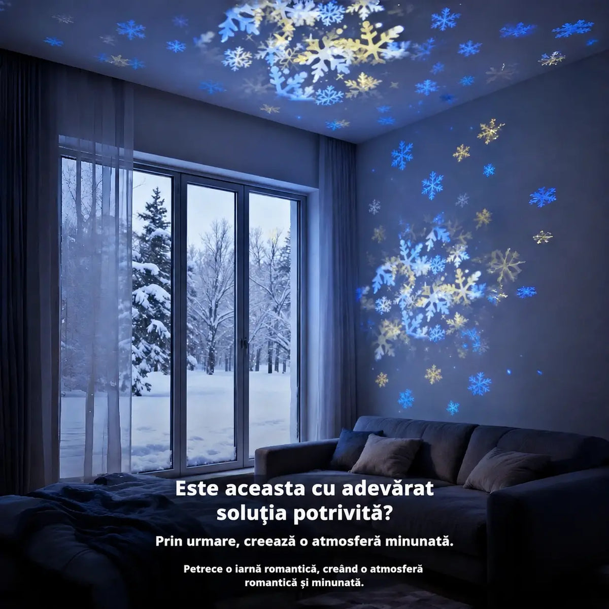💖🌙 [U pola cijene] Rotirajuća LED projekcijska svjetiljka, model 2026 ☁️🔥✨