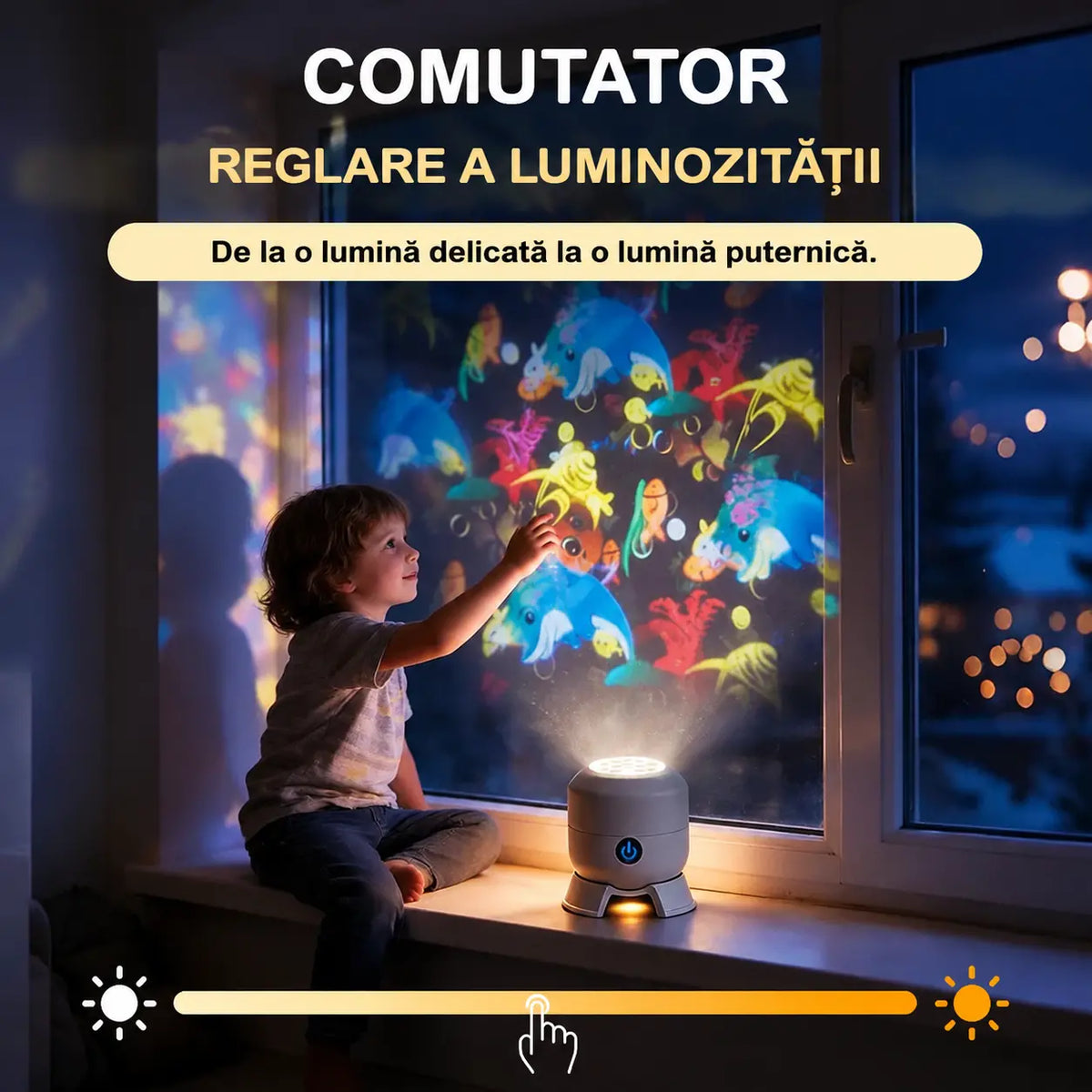 💖🌙 [U pola cijene] Rotirajuća LED projekcijska svjetiljka, model 2026 ☁️🔥✨